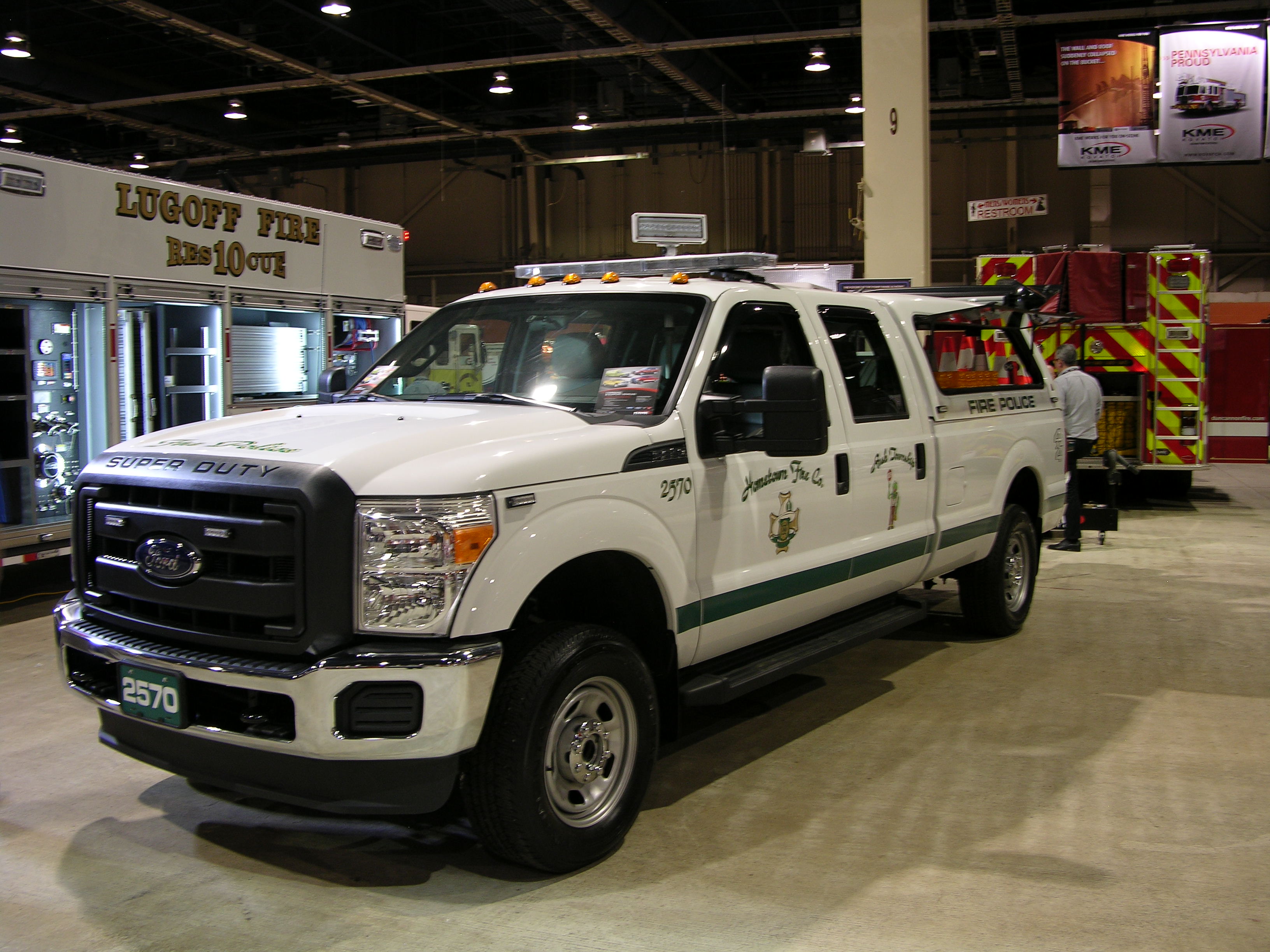 Hometown, PA Ford F-350 Fire Police Vehicle